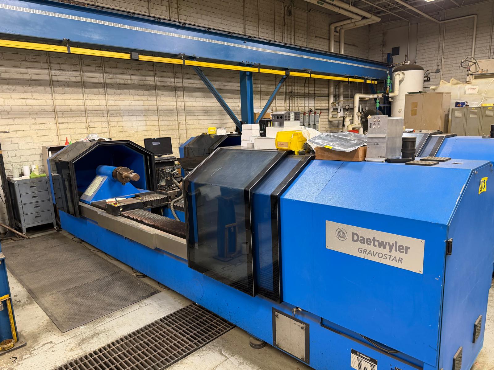 Used Daetwyler /Ohio - Gravostar Gravostar Daetwyler Engraver Gravostar GS 2215 HS (ENG26052) for sale — Gravostar machine for rotogravure cylinder production — photo 1