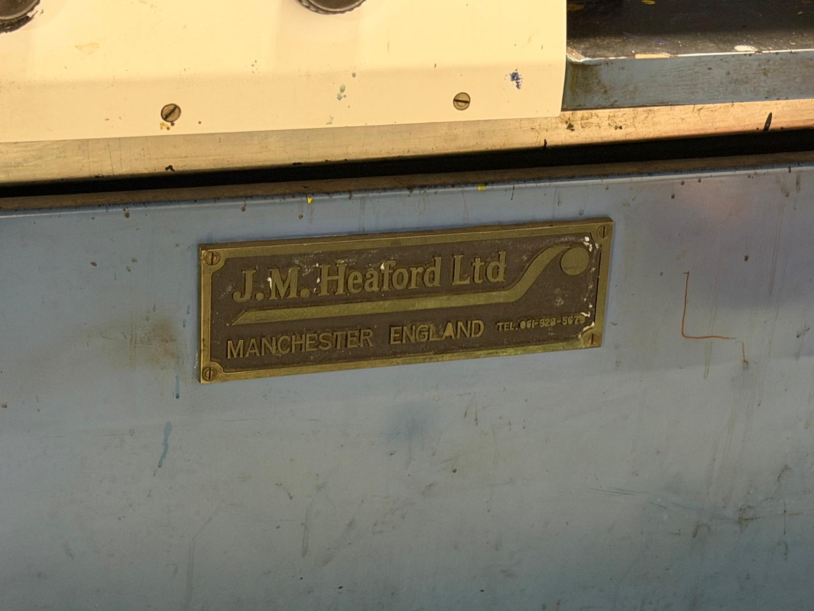 Used JM Heaford Proofing press 1150mm Drum Diameter - Width 1600mm (PROO25052) for sale — Proof Press machine for rotogravure cylinder production — photo 2