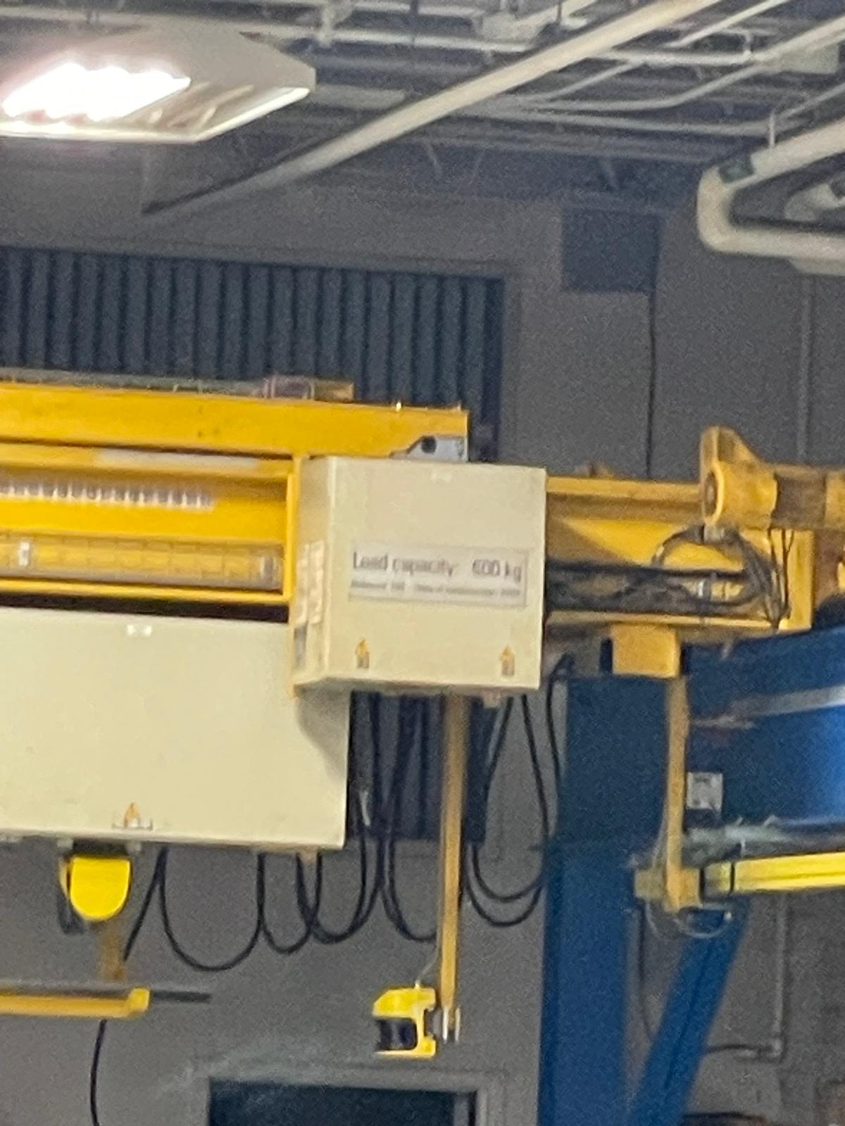 Used Daetwyler / Bauer Auto crane 15 Meter wide on 42 Meter travelling Auto or manual crane  (PROOF2601) for sale — gravure machine for rotogravure cylinder production — photo 3